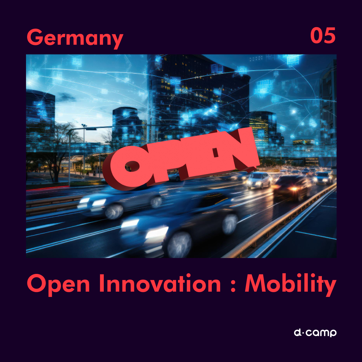 Open Innovation : Mobility(Germany) 의 웹포스터